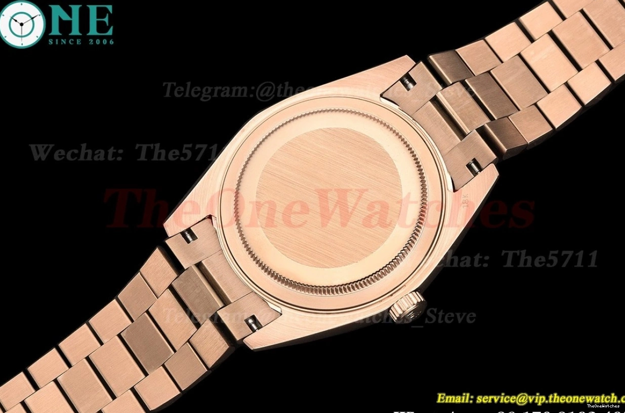 Daydate GDF MY8215 RG Black 40mm RG Dial 0319